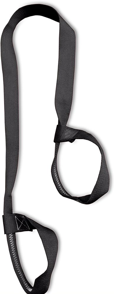 Yoga Mat Strap Sling, Adjustable and Durable 100% Cotton Mat Carrier Available in Two Lengths, Standard 66", Extra Long 85"