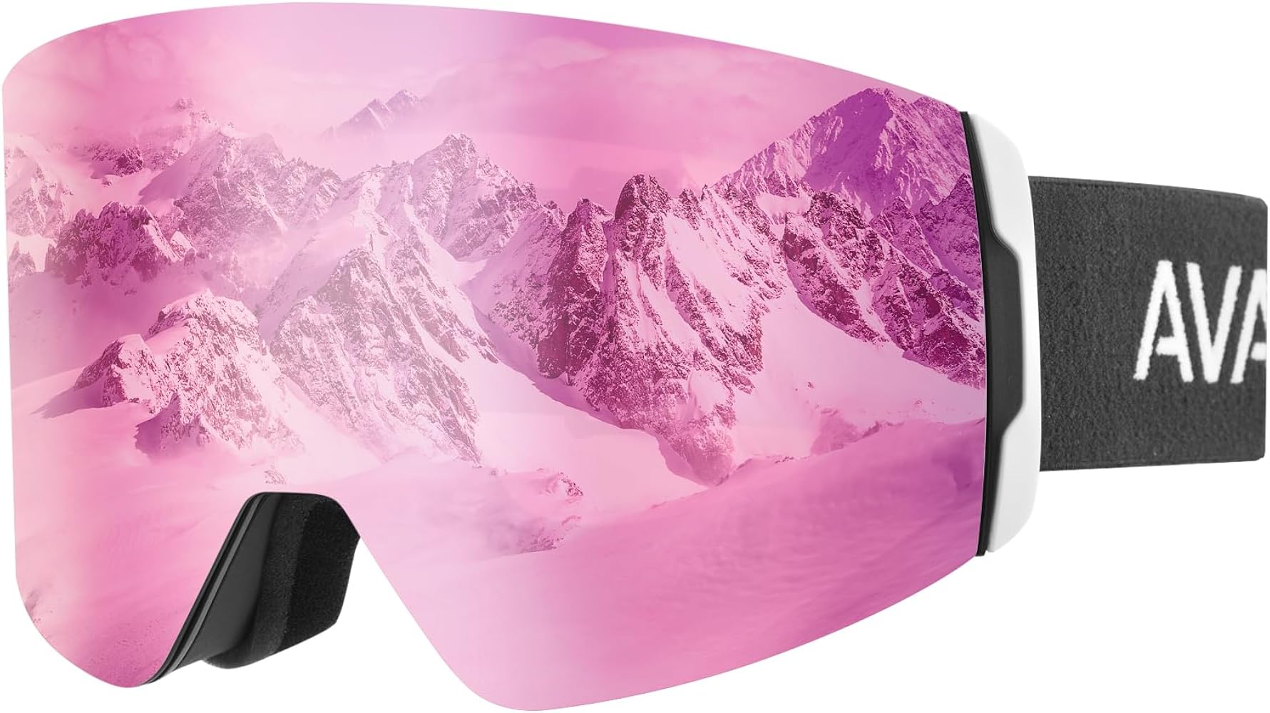 AVAWAY Ski Goggles Women Men Adult Snowboard Skiing Goggle Anti Fog Safety Glasses OTG Winter Snow Sports Accessory Gear