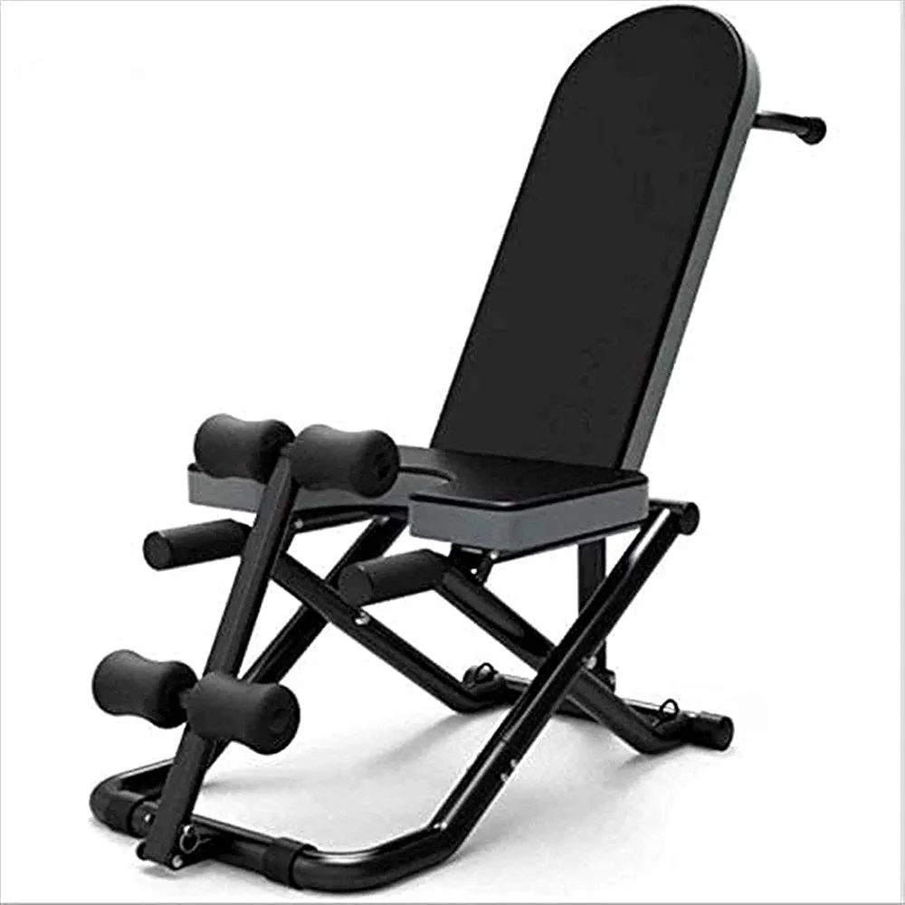 VejiA Sit-up Board Multi-Function Sports Inverted Chair Assistance, Home Fitness Equipment Dumbbell Bench Adjustable Weight Bench Weight Bench