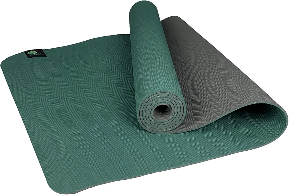 4mm ECOmat Yoga Mat - Super Grippy, Sustainable, Reversible, Lightweight, Non-Toxic, 72"x24"