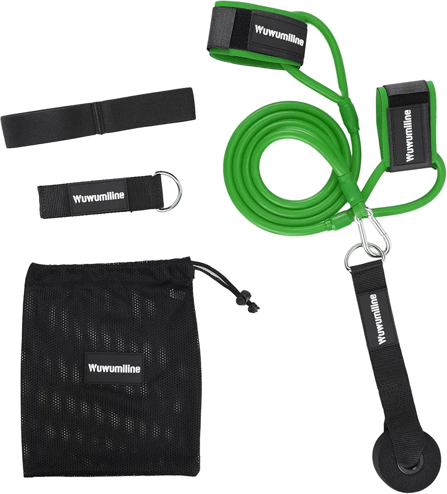 Baseball Softball Resistance Bands with Baseball Swing Trainer Band, Arm Strength Training Equipment Exercise for Flexibility and Throwing Velocity for Pitching Trainer