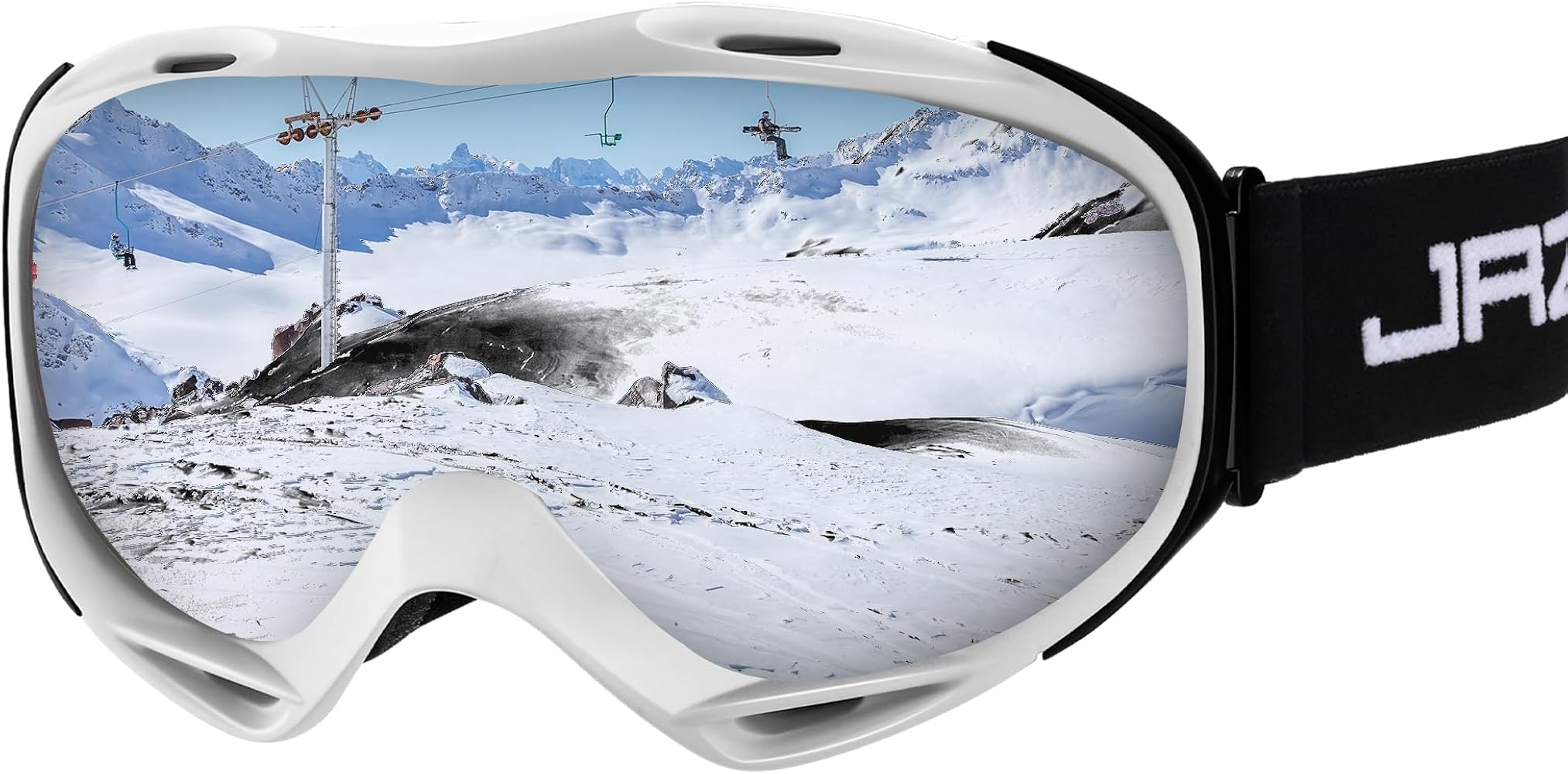 Premium Ski Goggles for Men & Women, Anti-Fog Snowboarding Goggles with UV400 Protection