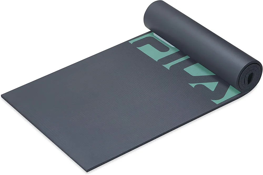 Exercise Mat - Extra Thick Yoga Mat for Fitness & Floor Gym Workouts - Includes Carrier Strap, 72" L x 24" W x 10mm