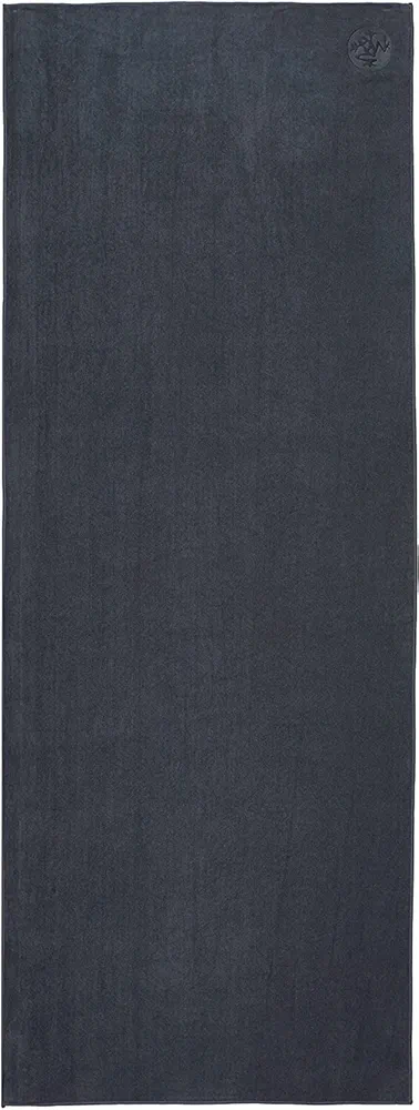 Manduka eQua Yoga Mat Towel - Quick Drying Microfiber, Lightweight, Easy for Travel, Use in Hot Yoga, Vinyasa and Power, 72 Inch (182cm)