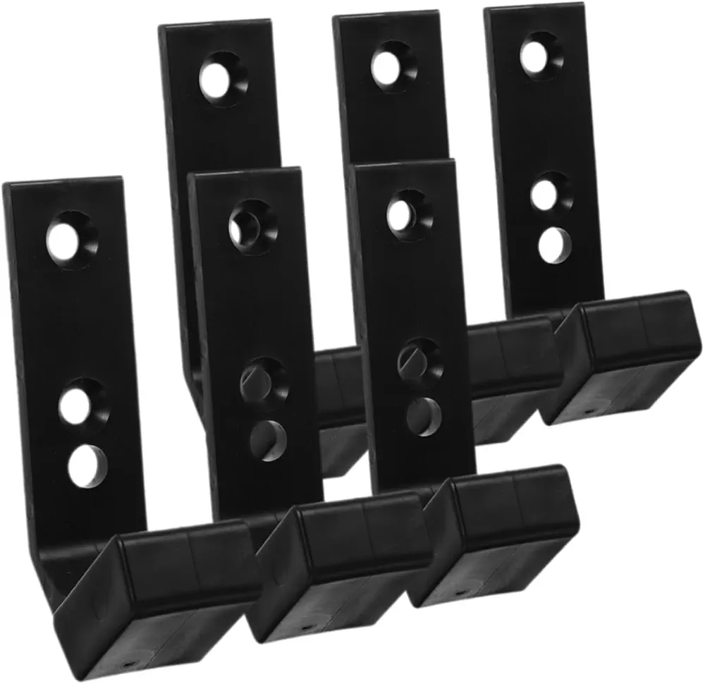 BESPORTBLE 6pcs Barbell Stand Weight Bar Holder Barbell Hanger Fitness Equipment Mounted Barbell Rack Dumbbell Holder Barbell Support Barbell Storage Home Gym Accessories