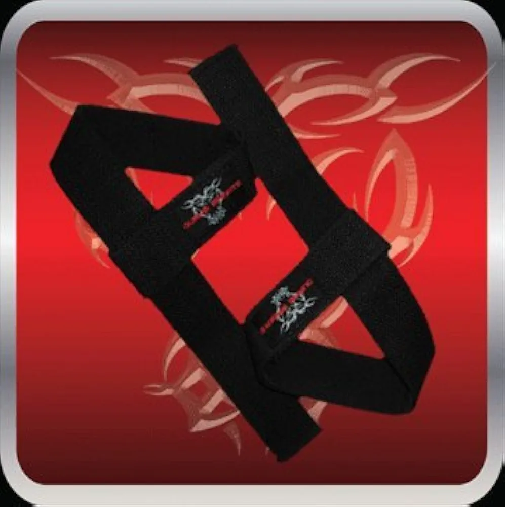 Deluxe Lifting Straps, 1 Pair Bodybuilding Weight Lifting Accessories and Support with Comfort