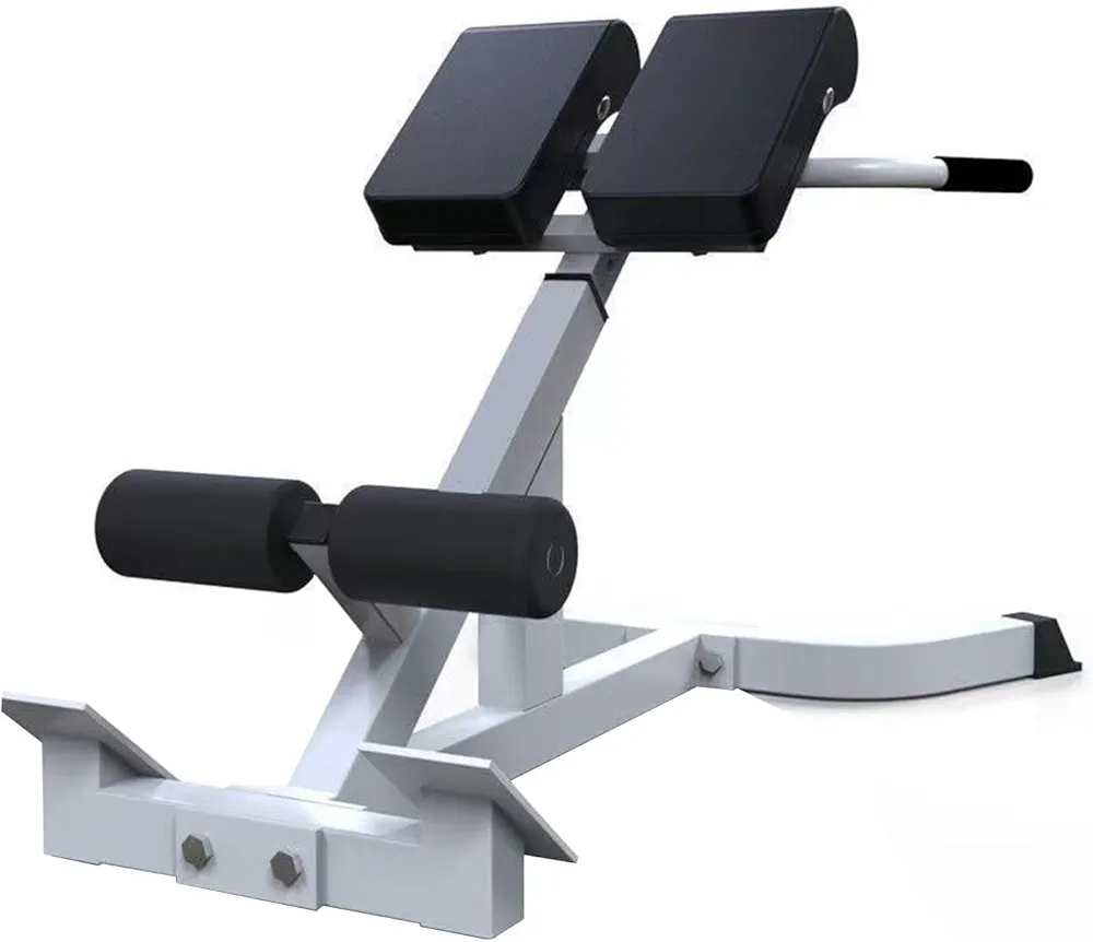 Roman Chair Adjustable Hyperextension Bench Multifunction Back Extension Machine Abdominal Exercise Leg Strength Trainer Exercise Chair For Home Gym