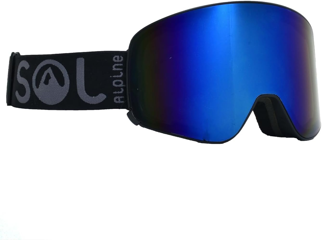 Vertical Ski and Snowboard Goggles w/TWO Fast Changing Magnetic Lenses - Size Large