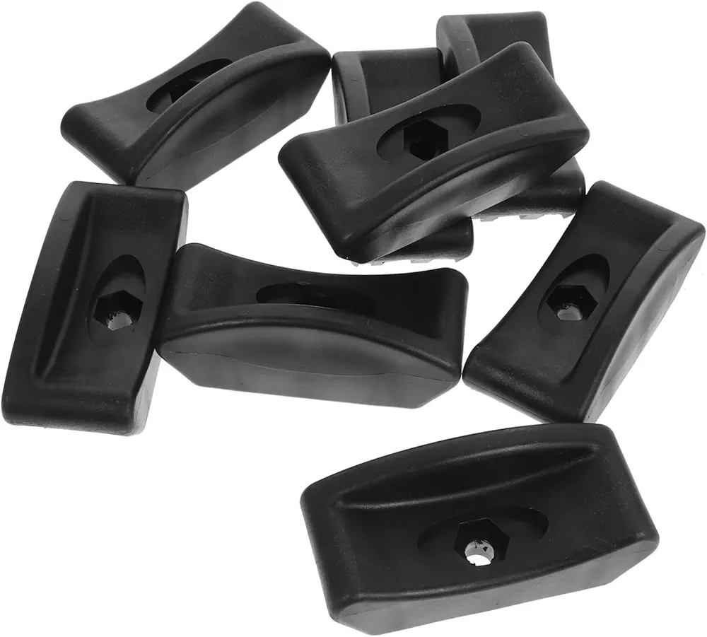 YARNOW 16 Pcs Dumbbell Rack Support Dumbbell Cradle Dumbbell Shelf Weight Dumbbell Football Bean Bag Dumbbell Saddles Dumbbell Weight Rack Accessories Fall to The , Black