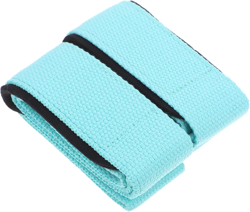 1 Pair Weightlifting Belt Wrist Straps for Weightlifting Men Grip Straps Grip Strap for Gym Workout Wrist Protector Strengthener Training Wrist Strap Hand Light Green Polyester