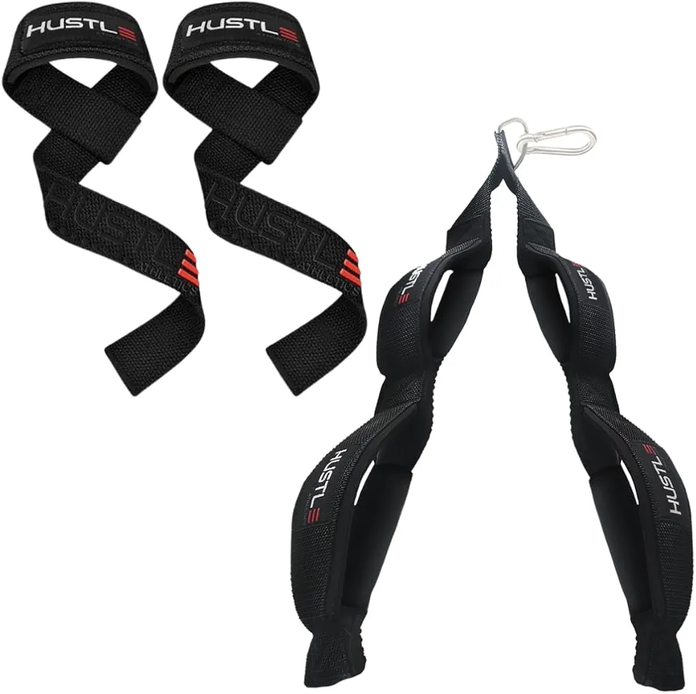 Lifting Strap & Tricep Strap Bundle