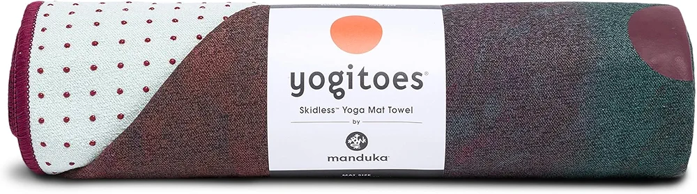 manduka Unisex Yogitoes Yoga Mat Towel, Ascendance, Standard