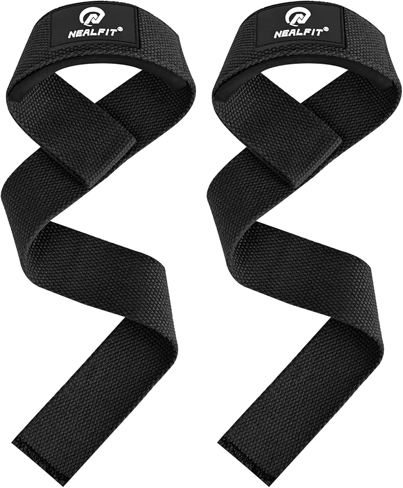 Lifting Straps for Weightlifting, Wrist Straps for Weightlifting, Deadlifts, Bodybuilding, Strength Training, Weight Lifting Straps for Men&Women