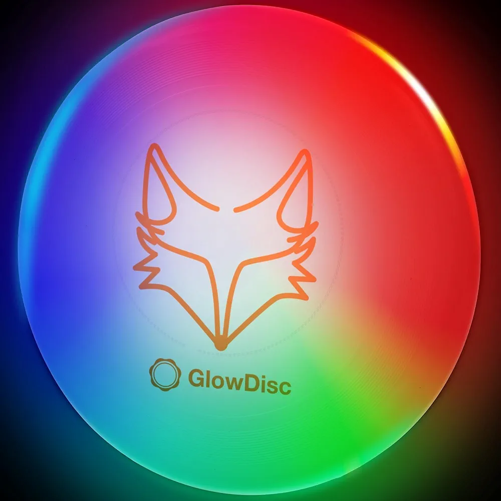 LED Light Up Flying Disc Frisbee, Cute Designs, Motion Activated, Waterproof, Indoor/Outdoor Gift, Lightweight, for Boys, Girls, Kids of All Ages