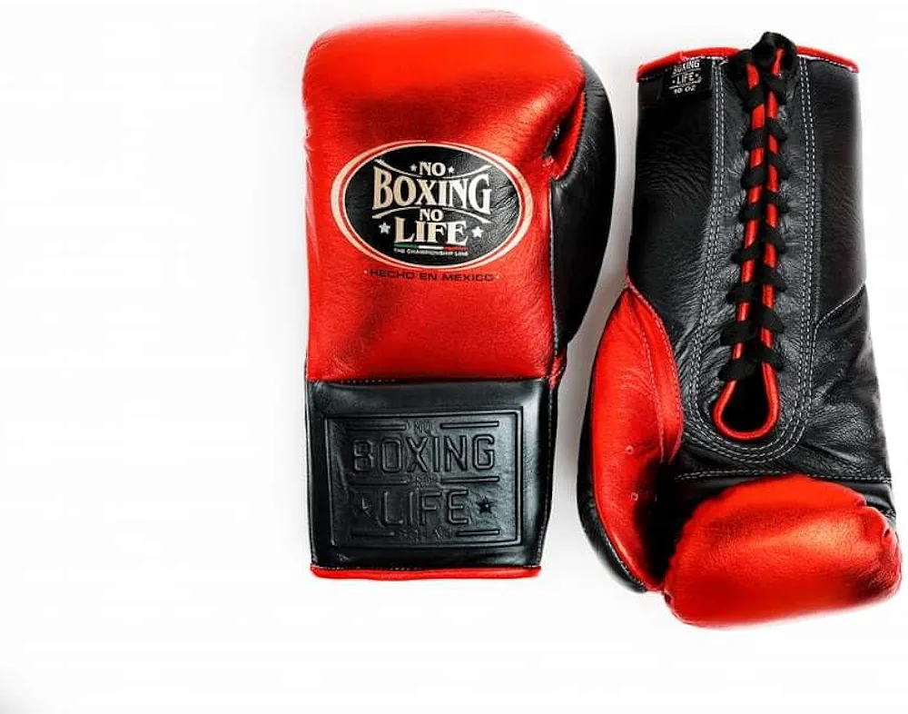 No Boxing No Life Boxing Red Black 14oz