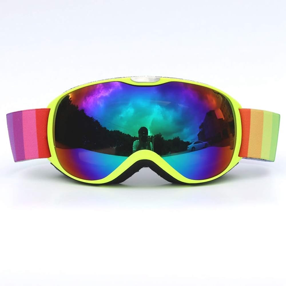 Kids Ski Goggles - Snow Snowboard Goggles - Helmet Compatible