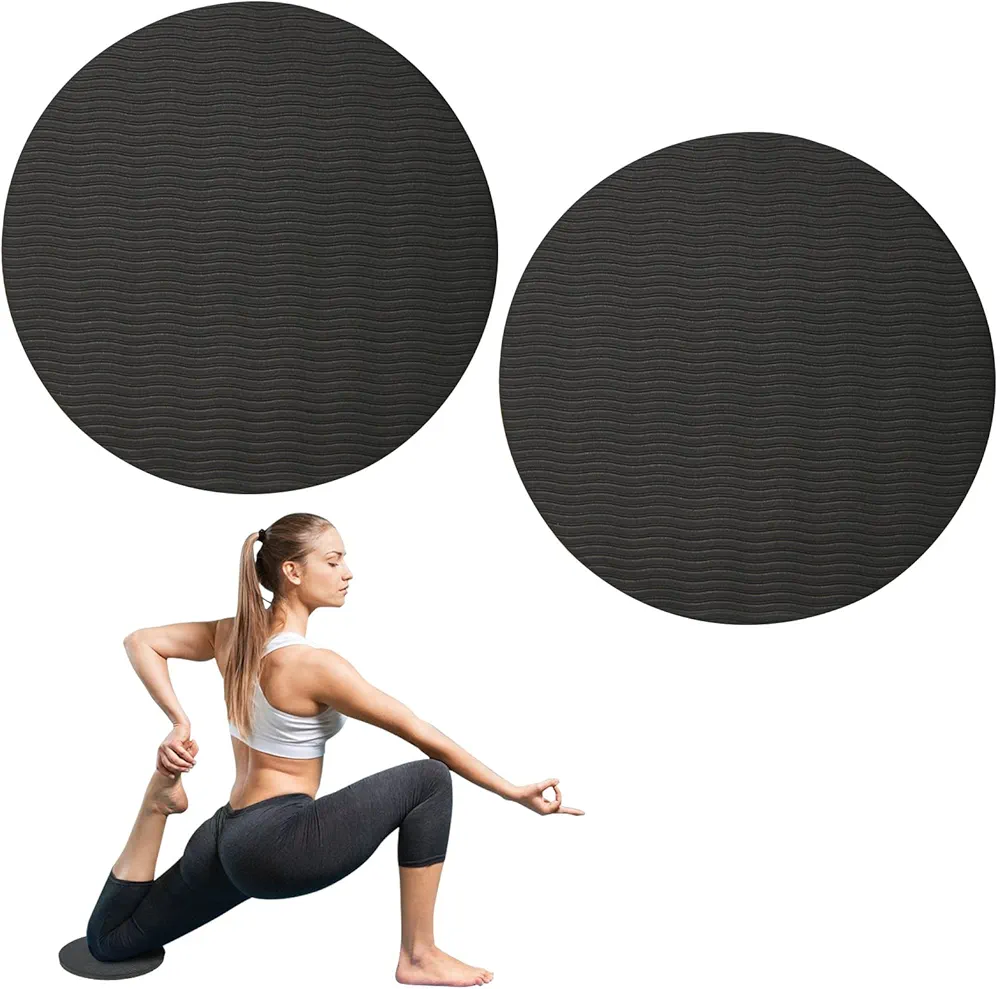 GoYonder Yoga Knee Pads 2 Pack, Yoga Knee Cushion Thick, Exercise Pads for Knees Elbows Wrist Hands Head Foam Pilates Kneeling pad