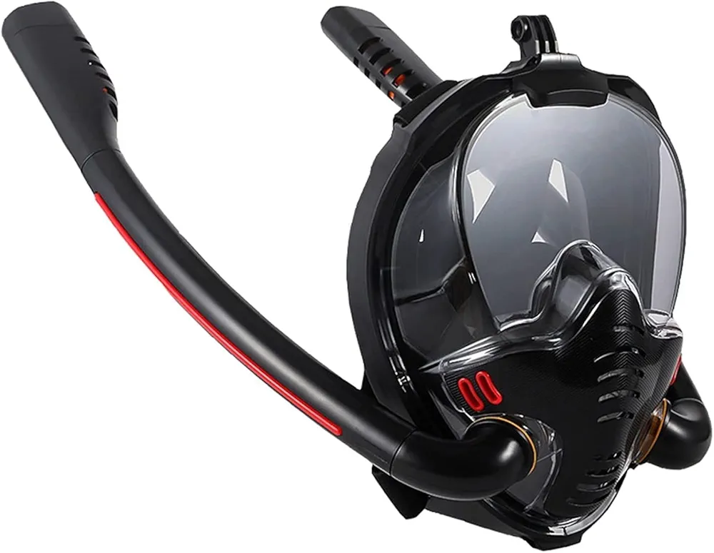 Snorkel Mask for Adult Kids Diving Mask Full Face 180° Panoramic Ultra-Clear View,Underwater Anti Fog Snorkeling Set Diving Mask for Swimming Masks